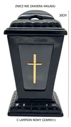 C LAMPION NOWY CZARNY