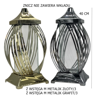 Ż WSTĘGA M METALIK SREBRO