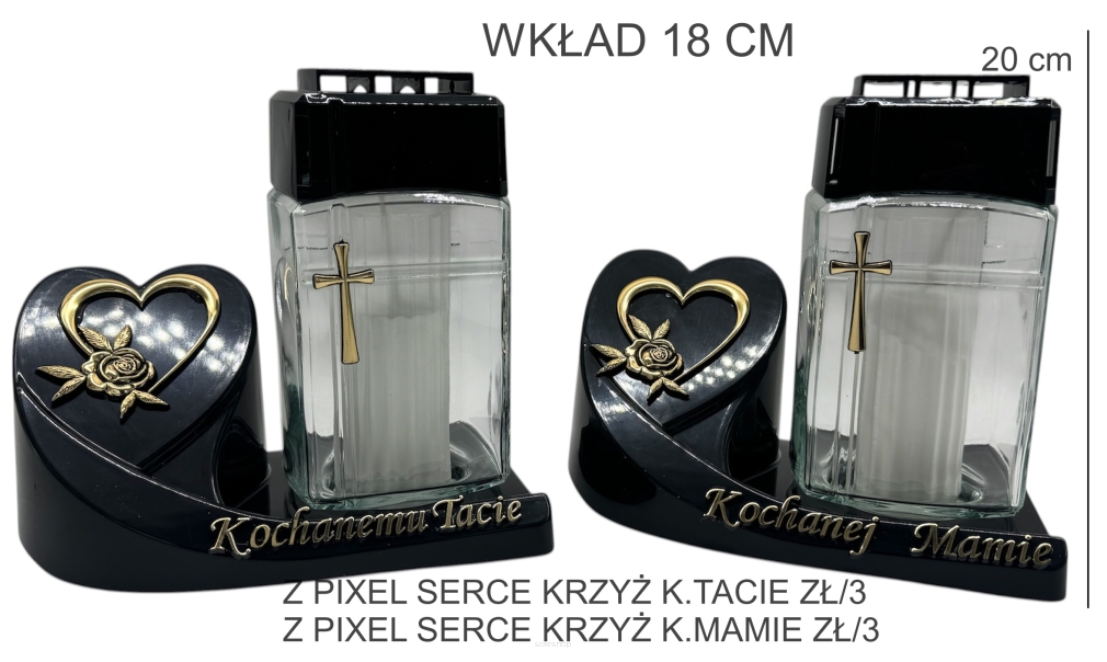 Z PIXEL SERCE KRZYŻ K.MAMIE ZŁ