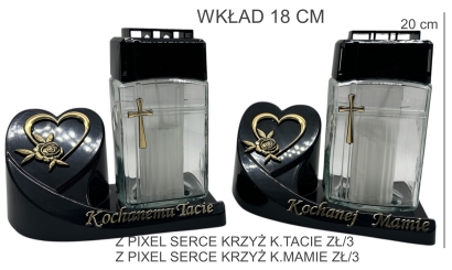 Z PIXEL SERCE KRZYŻ K.MAMIE ZŁ