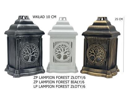 ZP LAMPION FOREST SREBRO