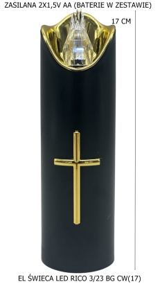 EL ŚWIECA LED RICO 3/23 BG CW(17)
