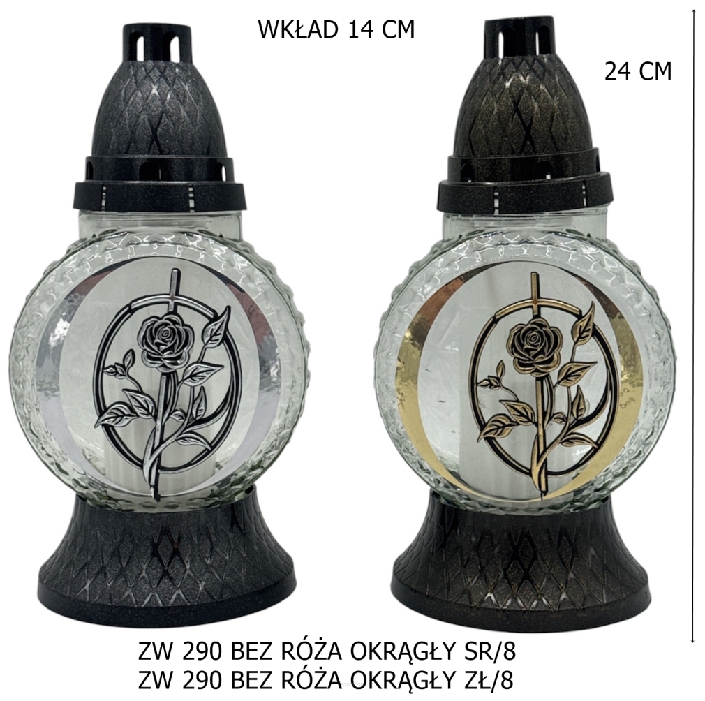 ZW 290 BEZB RÓŻA OKRĄGŁY SR