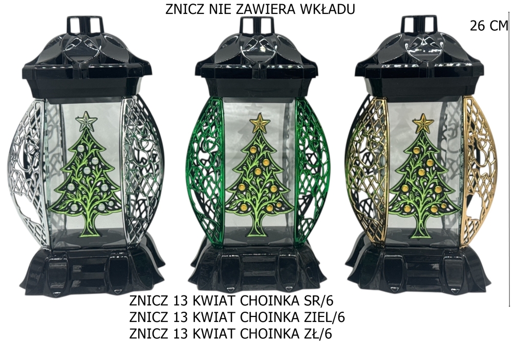 ZNICZ 13 KWIAT CHOINKA SR