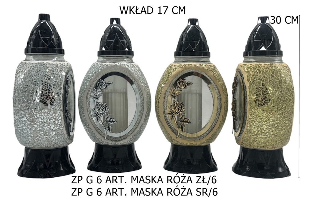 ZP G 6 ART. MASKA RÓŻA ZŁ