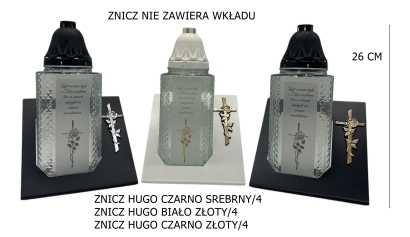 ZNICZ HUGO CZARNO ZŁOTY