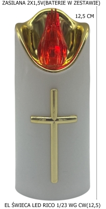 EL ŚWIECA LED RICO 1/23 WG CW(12,5)