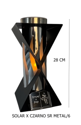 SOLAR X KLEPSYDRA CZARNO SR METAL