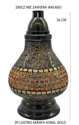 ZP LUSTRO KARAFA KORAL GOLD